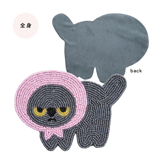 【有料ギフトラッピング対応商品】ビーズコースター アングリーマチコ Angry Machiko 真知子