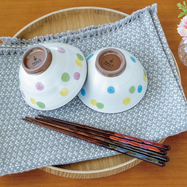 ころころおいり夫婦茶碗ギフトセット | ストアおすすめ商品 | BISQUE