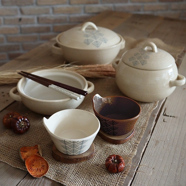 完売】土鍋6号 松笠 まつかさ | 食器・カトラリー | BISQUE/ビスク