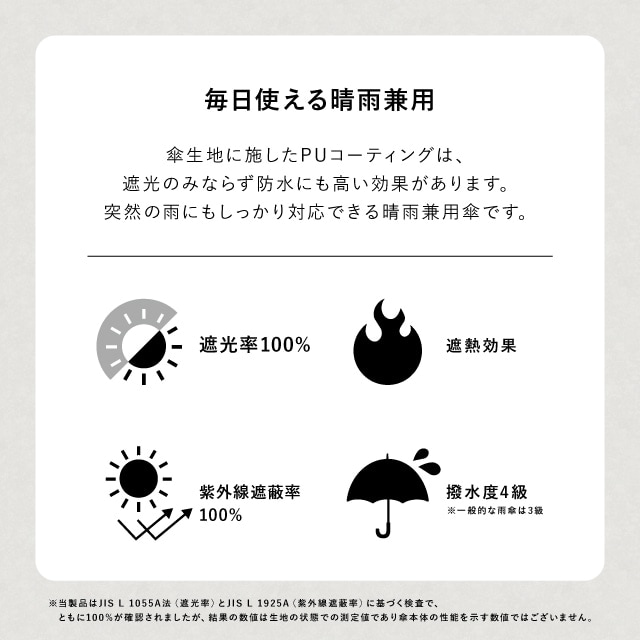 晴雨兼用日傘 オーガンジーテープ