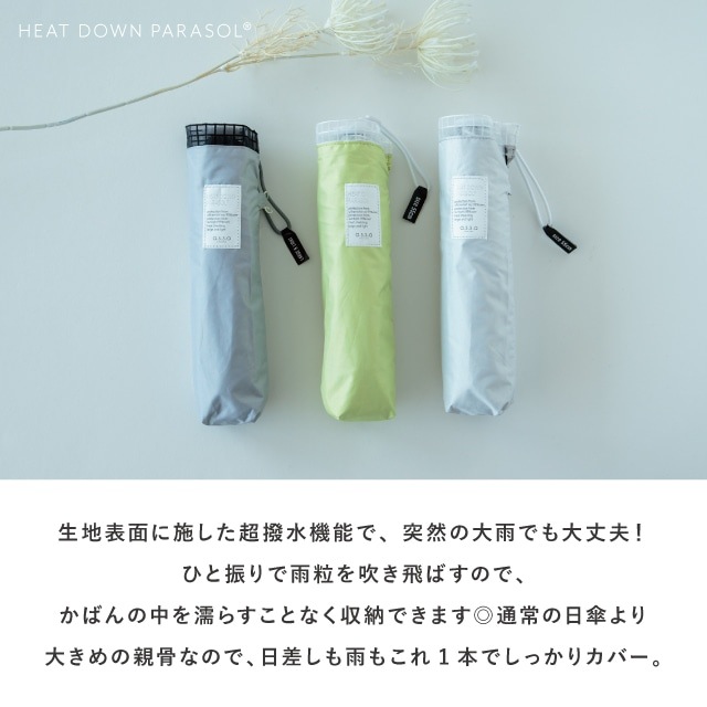 晴雨兼用日傘 オーガンジーテープ