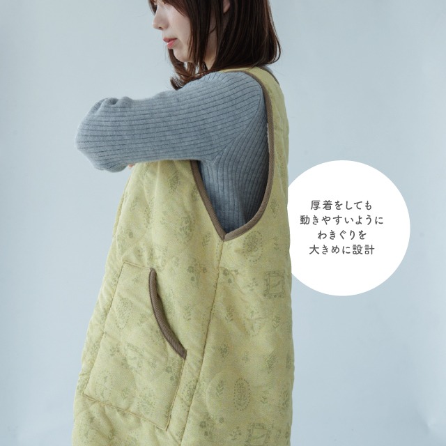 ベスト Foliage Quilt フォリッジキルト