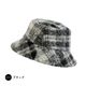 チェックボアバケットハット Teddy テディ