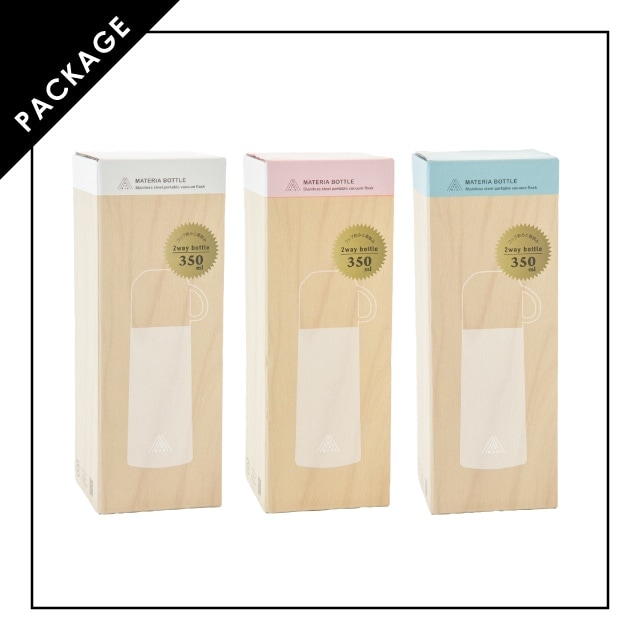 コップ付き350 MATERIA BOTTLE マテリアボトル
