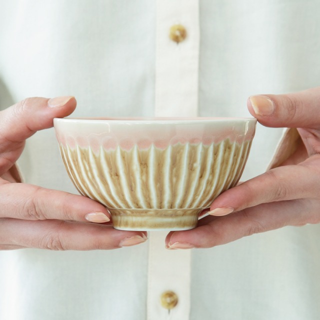 ペア茶碗セット 結しのぎ