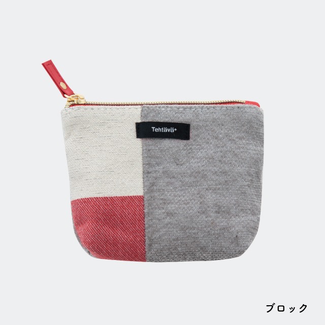 【完売】船形ポーチ Tehtava+ テスタバ 2023年秋冬