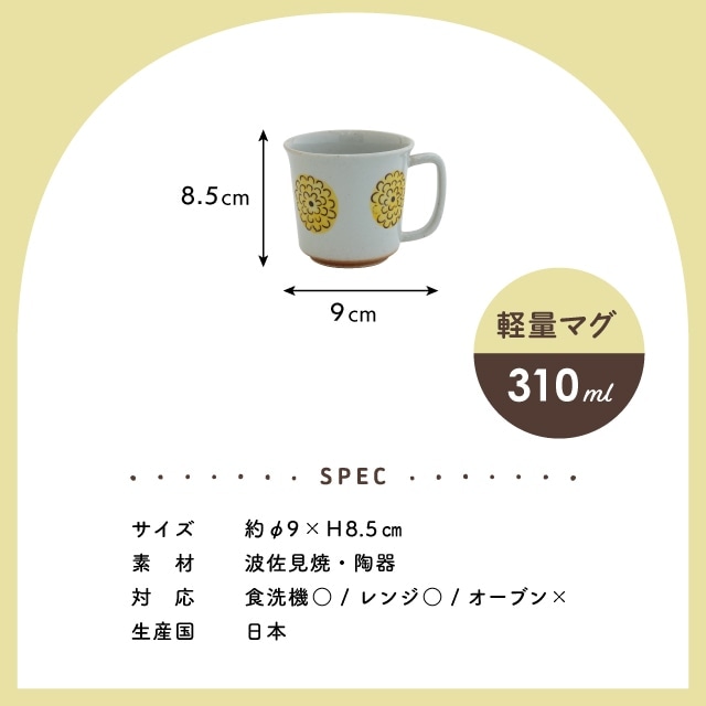 マグ Pon Pon Dahlia ポンポンダリア | ストアおすすめ商品 | BISQUE