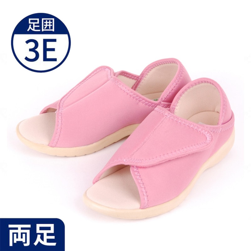 超売れ筋】【かかとが踏めるシューズ】あし笑顔 オープントゥタイプ