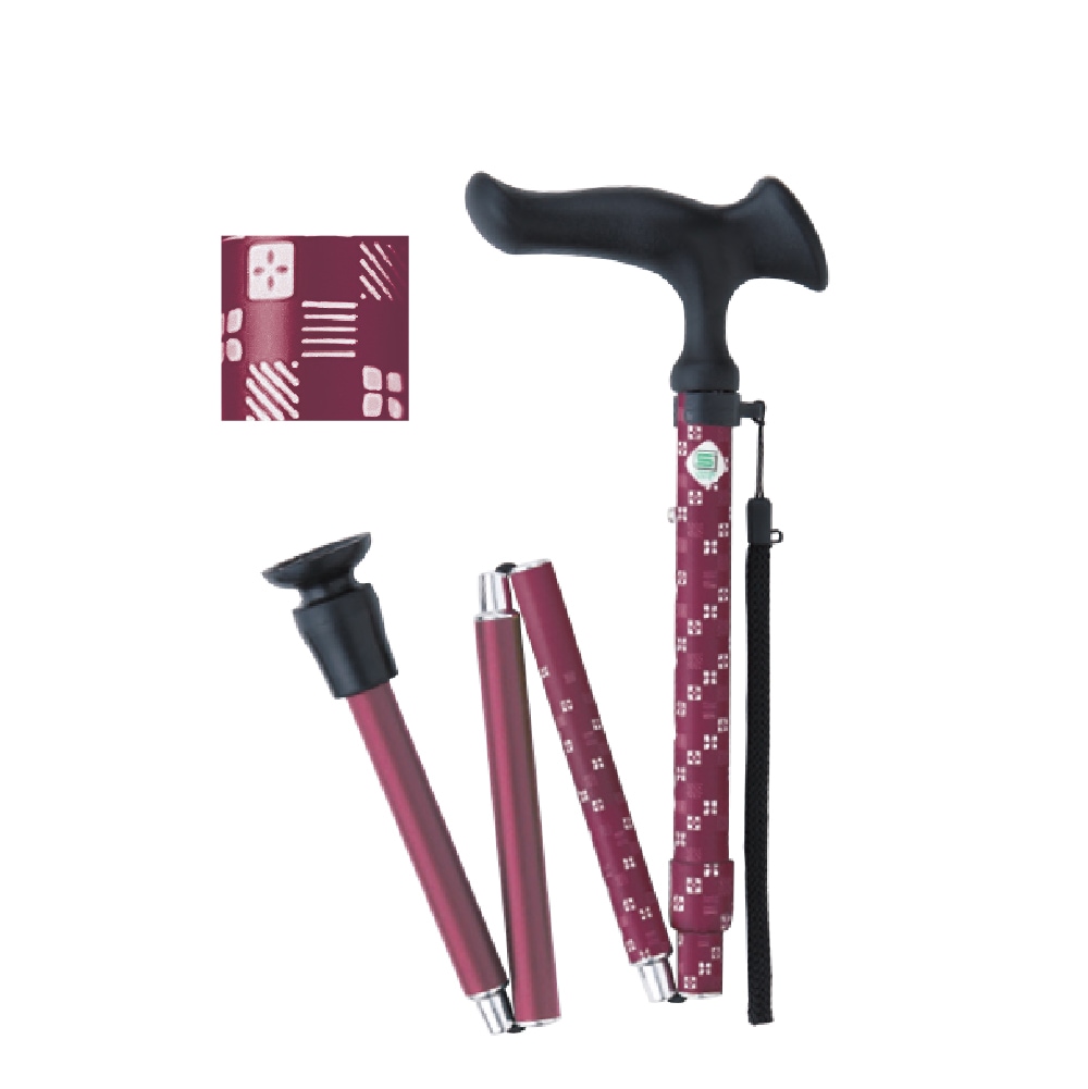 かるがもE 折畳S 市松茜