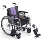 【サマーセール10%OFF】とまっティシリーズ 自走車椅子MBY-41BSW(低座面・スイングアウト・自動ブレーキ付)