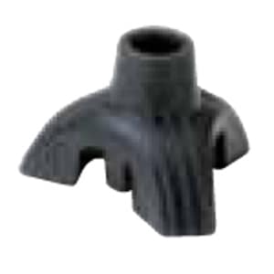 【送料1430円】杖先3点替えゴム 19mm ブラック 1ヶ入り