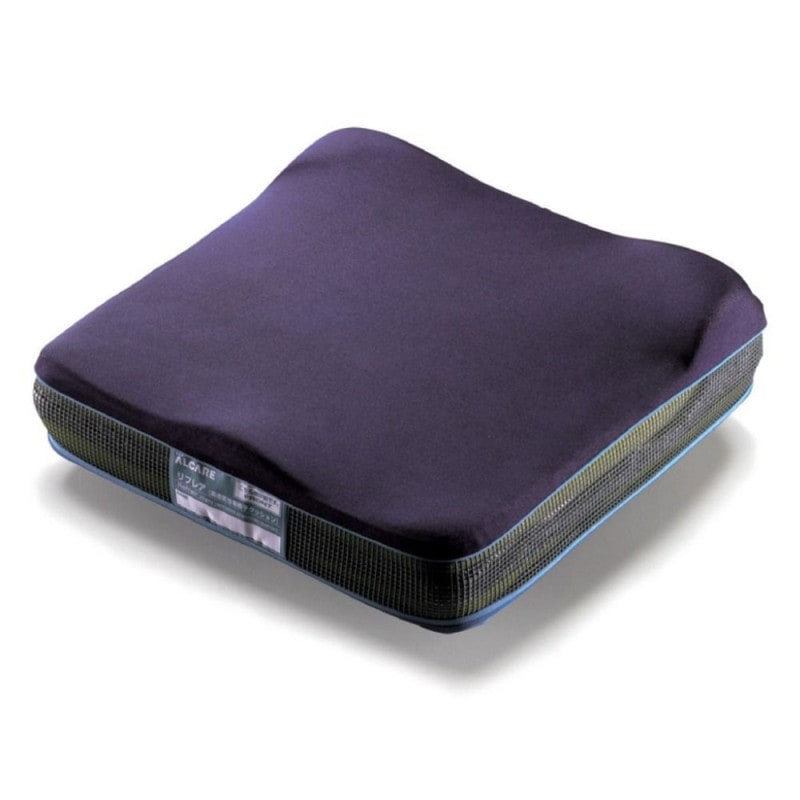 車いす付属品 スカイブルー 車いす用クッション アルケア リフレア 高