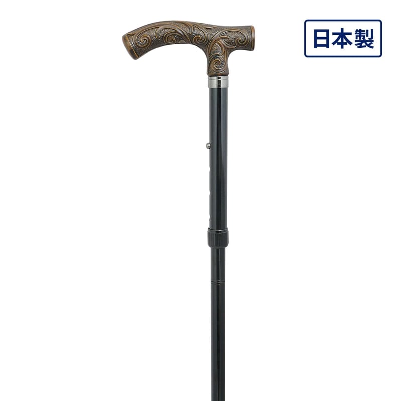 黒檀変形ハンドル ｜ 杖・ステッキ,一本杖（伸縮無し） ｜ 介護用品