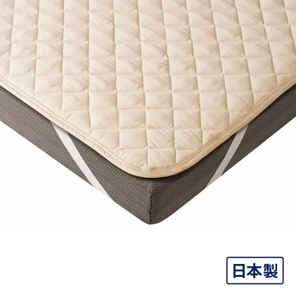【父の日クーポン最大10%OFF】【ActiveSleepシリーズ】コットンパッド（四隅ゴム付）セミシングル用 日本製