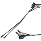 【父の日クーポン最大10%OFF】【キザキ】長さ固定・カーブ式ウォーキングポール NORDIC WALKER CURVE EVO グリーン ２本１セット