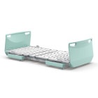 【組立設置費無料】【パラマウントベッド】レントシリーズ １モーター（高さタイプ）ミントグリーン