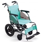 介助用車椅子ＣＲＴ－６Ｌｏ　背折れ式・介助ブレーキ付・ノーパンクタイヤ仕様・低床タイプ.