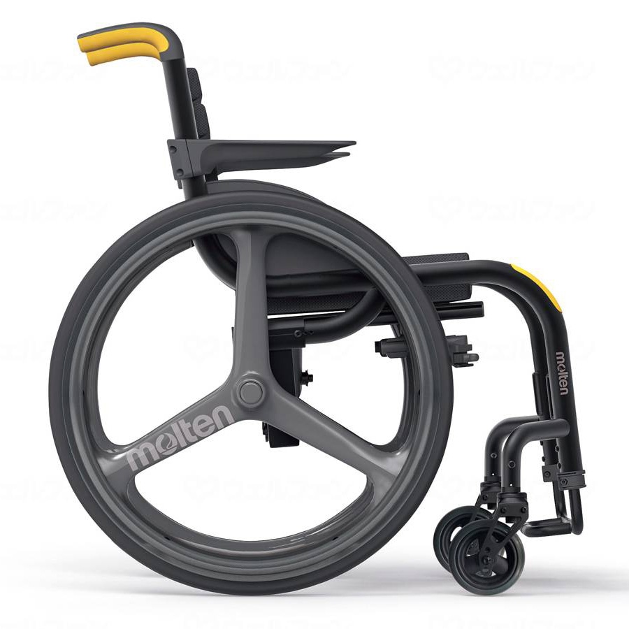 モルテン】自走式車いす ウィリー スタンダードモデル 介助ブレーキ