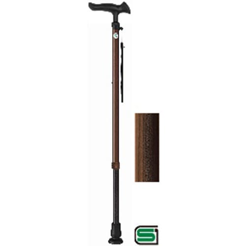 杖 ベーシック 伸縮 S・M兼用 ブラック フジホーム ｜ 杖・ステッキ