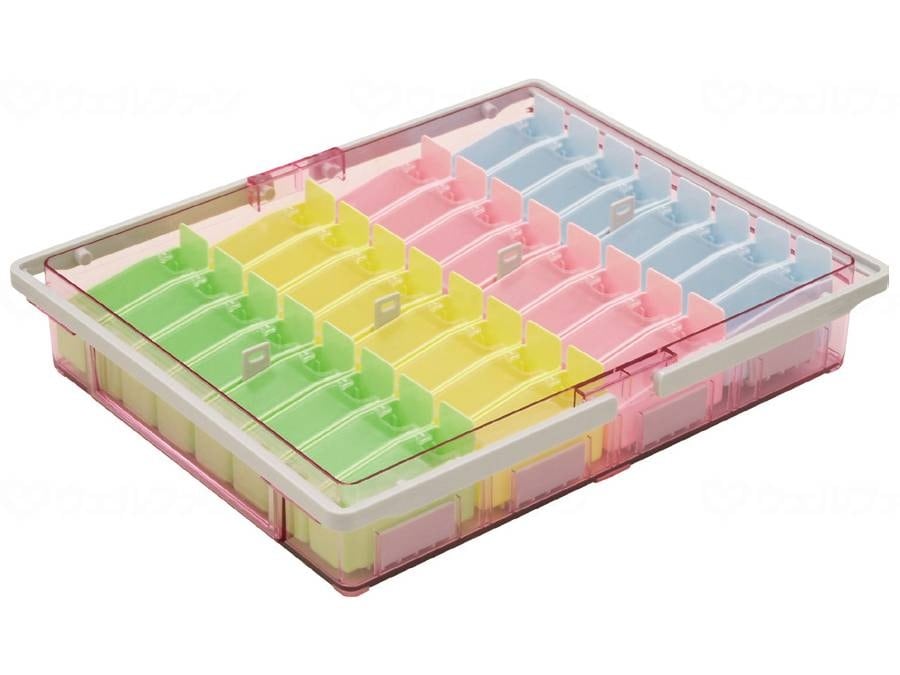 【サマーセール10%OFF】投薬箱（取手付）[32コマセット]