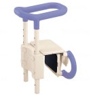 【サマーセール10%OFF】【超売れ筋】高さ調節付浴槽手すり UST-130 ブルー