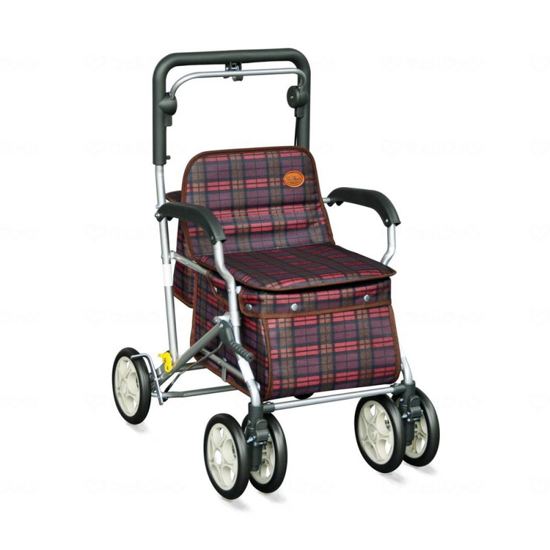 歩行器★シルバーカー★シンフォニーラクーン　美品 楽天市場】＼レビュー特典対象／【送料無料】島製作所