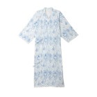 【父の日クーポン最大10%OFF】【超売れ筋】ケアねまき （メリヤス） ファニーブルー LLサイズ 