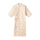 ケアねまき（ガーゼ） エンジ S/M/L 