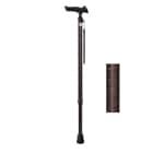 【超売れ筋】かるがもオム 伸縮S・M兼用 革調ブラウン