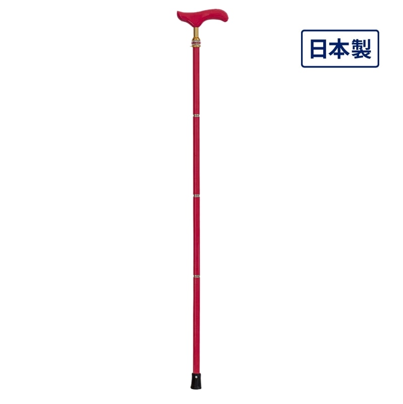 折りたたみステッキ Carry-03 ピンク ｜ 杖・ステッキ,折りたたみ杖