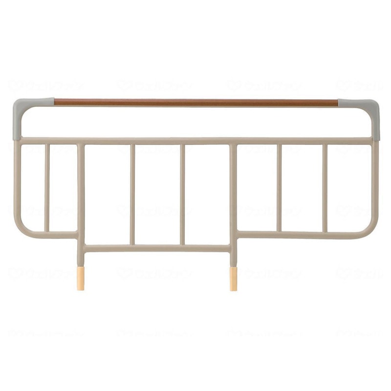 パラマウントベッド】木目タイプ ベッドサイドレール全高56．5cm