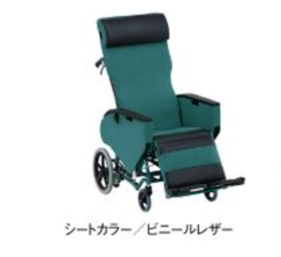 自走用車椅子KS50M-40 背折れ式・介助ブレーキ付 ノーパンクタイヤ 座