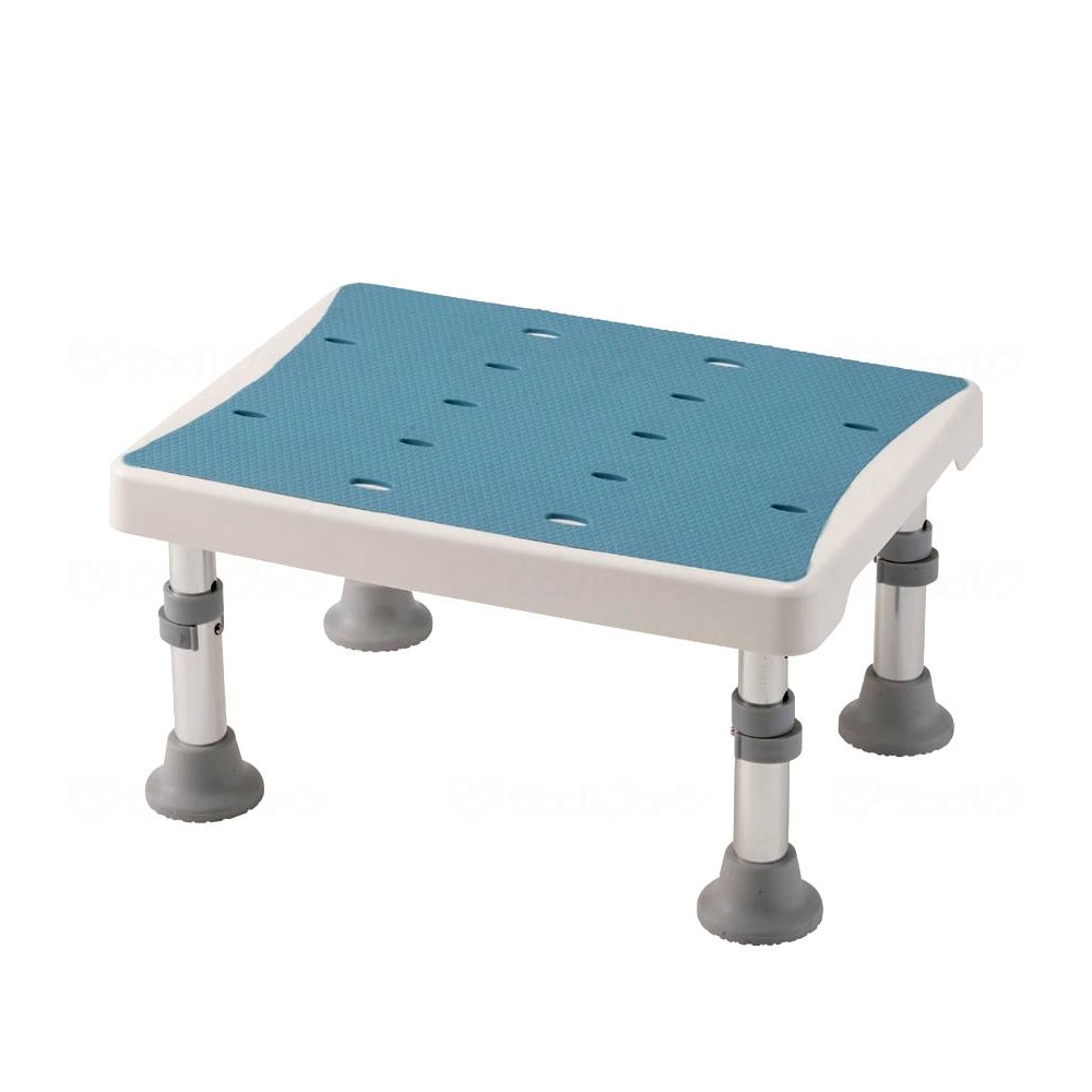 浴槽台YD 20cm ライトブルー YD-20LB[検索用キーワード＝浴槽台 介護　浴槽内椅子 介護　バスタブ 台　浴槽内椅子 介護用　20cm] マキテック 浴槽台YD 20cm ライトブルー YD-20LB 1個（ご注文単位1個