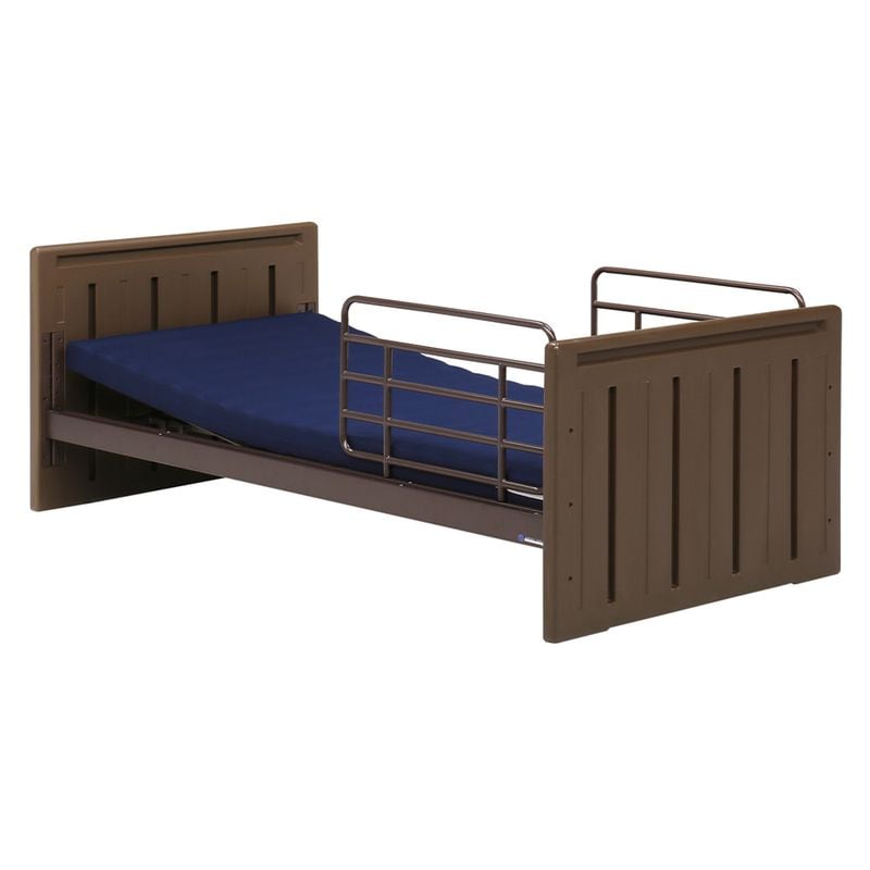 Tetote あんしんベッド柵カバー(クッション有）ベージュ ｜ 介護ベッド