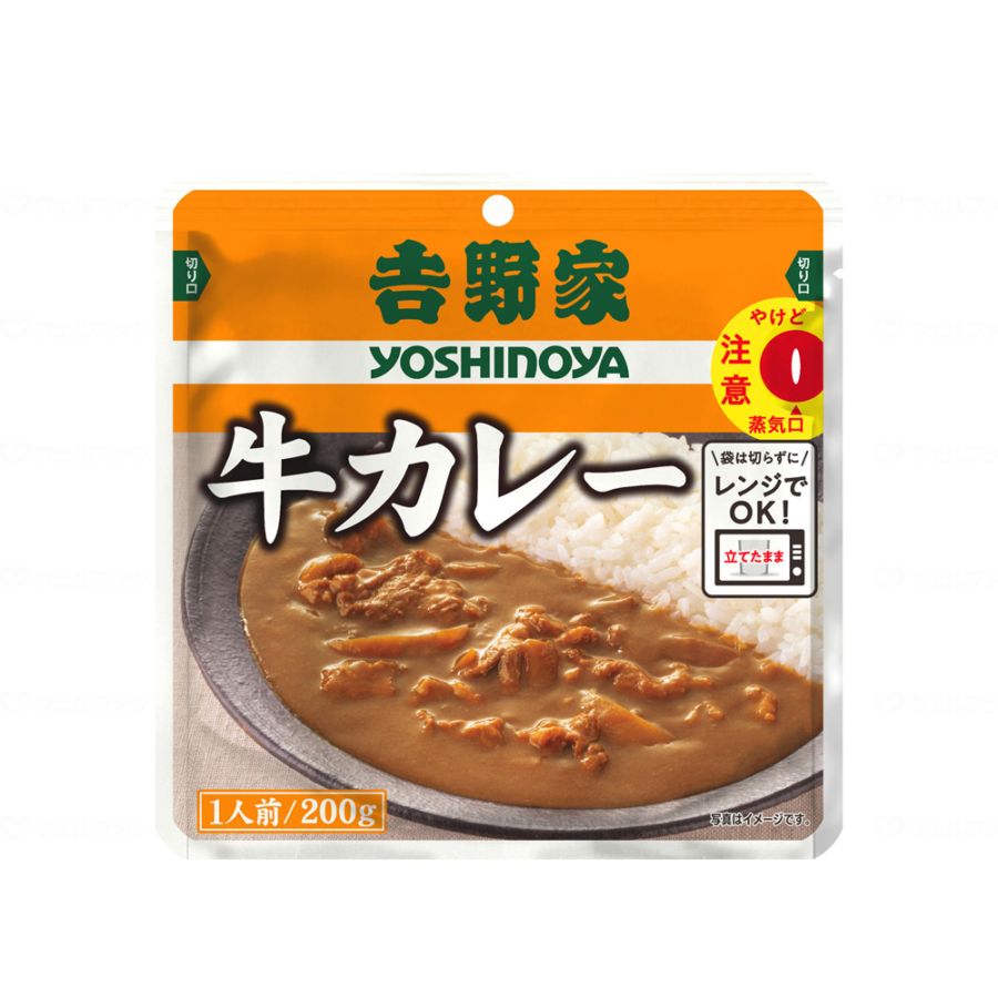 吉野家 レトルト牛カレー ケース