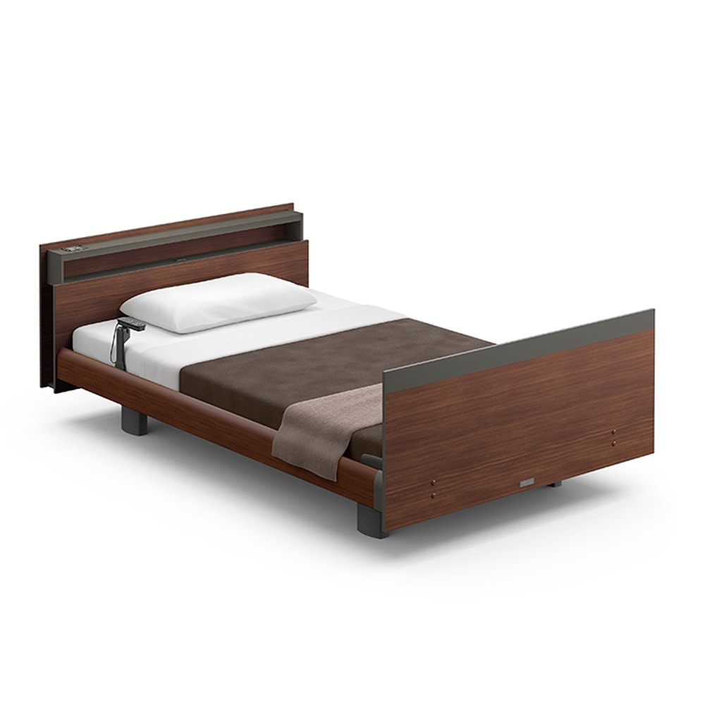 【組立設置費無料】Active Sleep BED モデルC（3M）CDアナライザ無_Aタイプキューブ ヨーロピアン ダークウォールナット