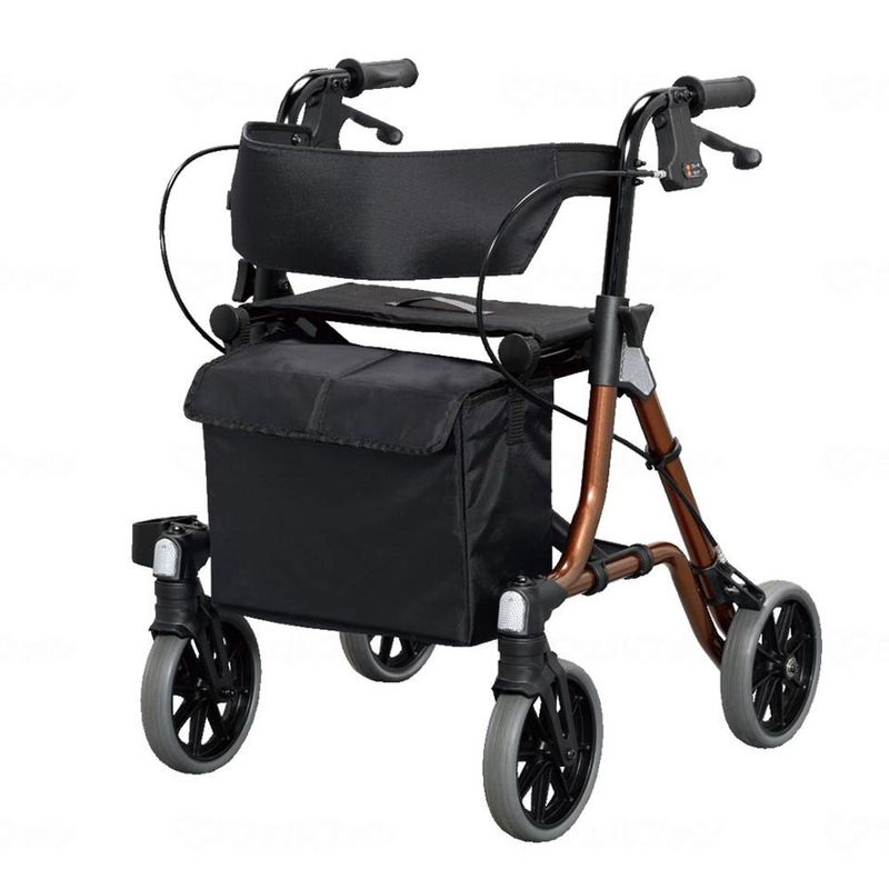 四輪歩行補助車 newあゆむくん シルバー Lサイズ ｜ シルバーカー