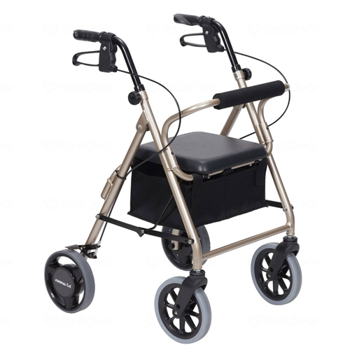 【法人様限定・送料別途見積】歩行車ハッピー３ 抑速ブレーキ2