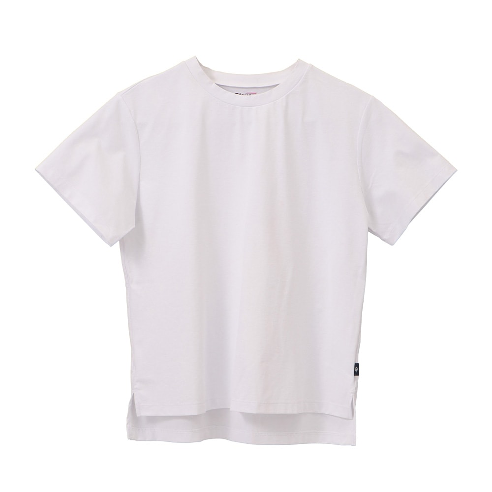 冷やしトク レディース 半袖Tシャツ シロ