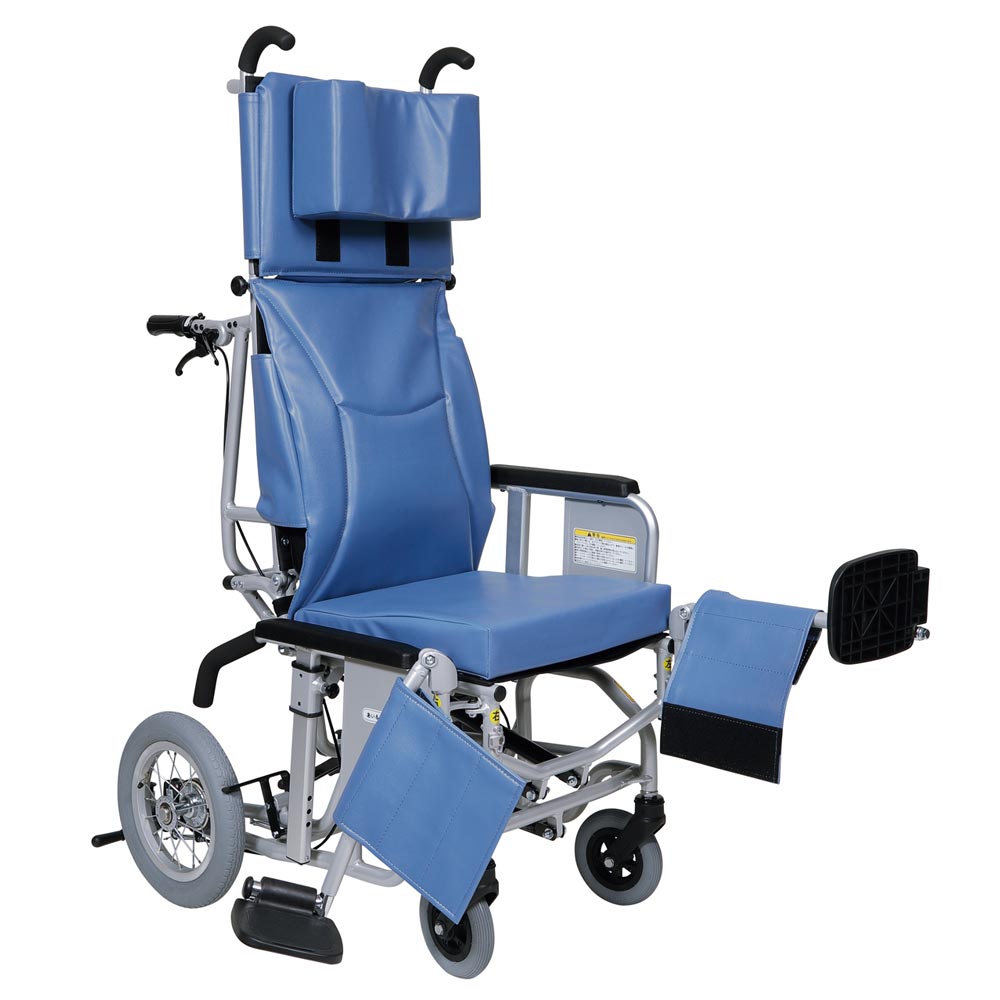 ティルト＆リクライニング車椅子クリオネット AYK-40（足ベルトタイプ