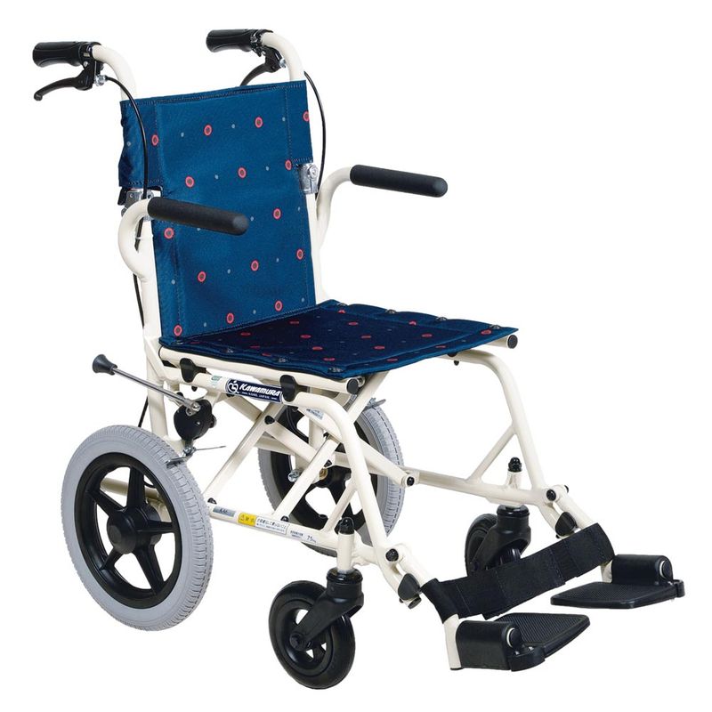 超売れ筋】介助用車椅子NEO－2 背折れ式・介助ブレーキ付