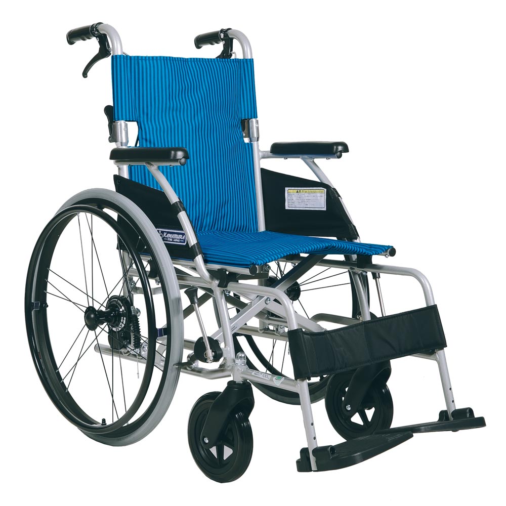 自走用車椅子 BML22-40SB 前輪７インチ・ノーパンクタイヤ・介助ブレーキ付