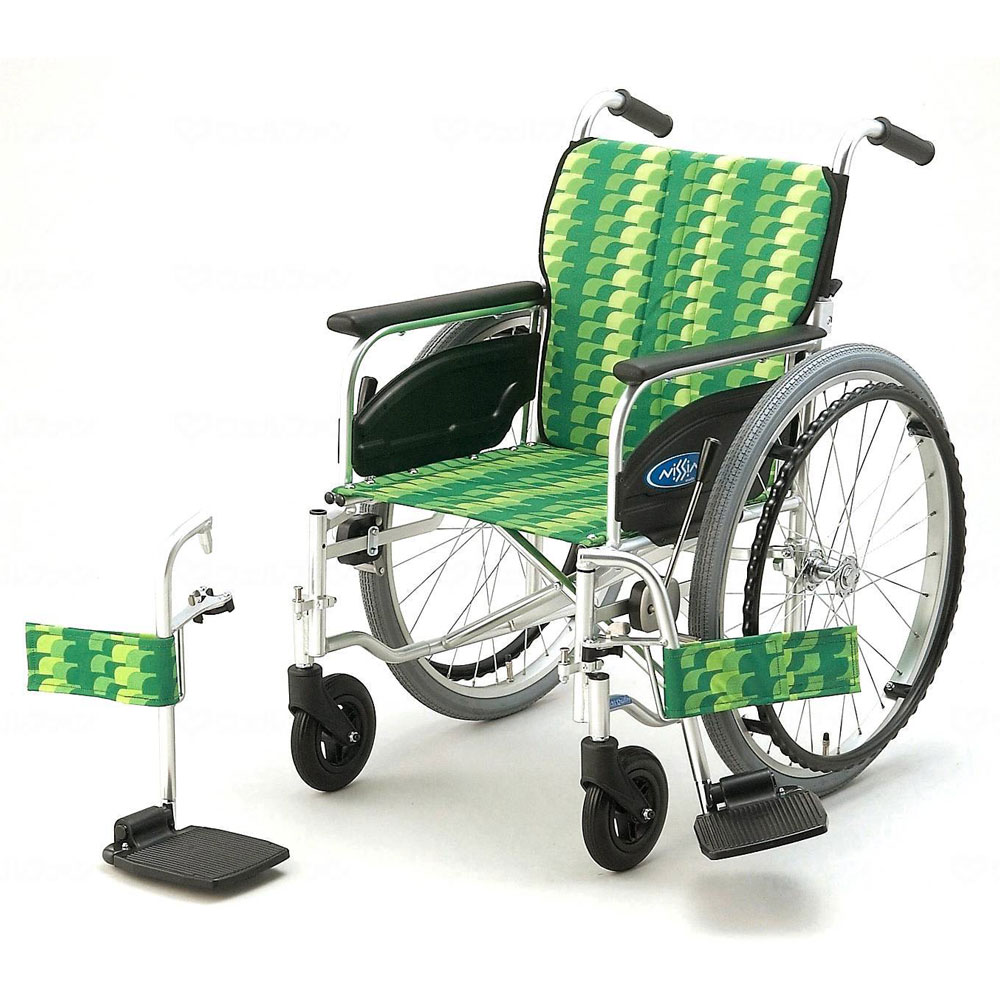 自走用車椅子NA－406FO低床型・背折れ・脚部開閉着脱