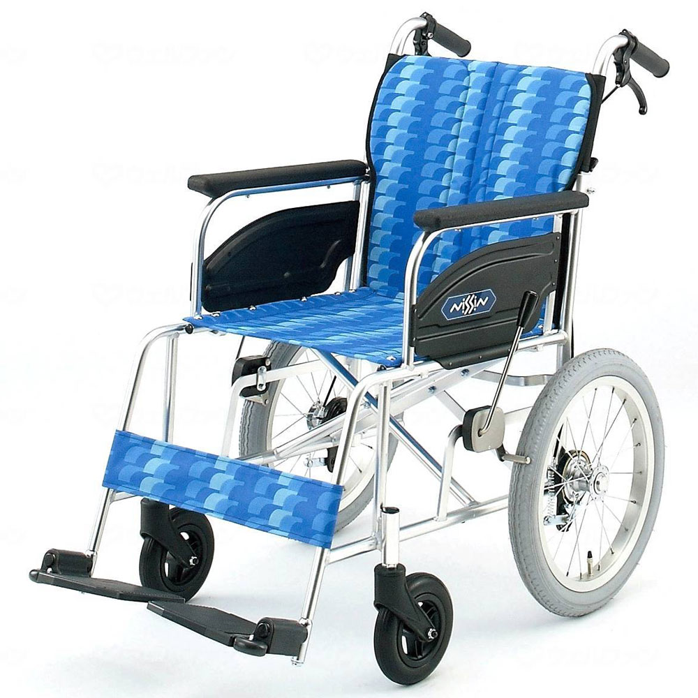 介助用車椅子NAH－446A背折れ・肘固定・標準タイプ