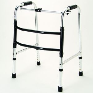 室内専用】交互型歩行器折りたたみ式（小） シルバー ｜ シルバーカー