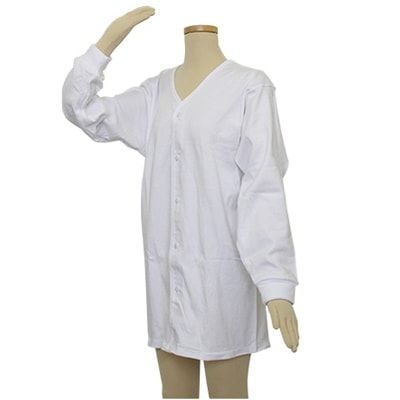 【母の日クーポン対象】テイコブ らくホック肌着 長袖 紳士用