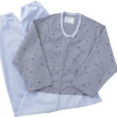 フドーボディースーツ グレー ｜ 介護衣類・介護パジャマ ｜ 介護用品