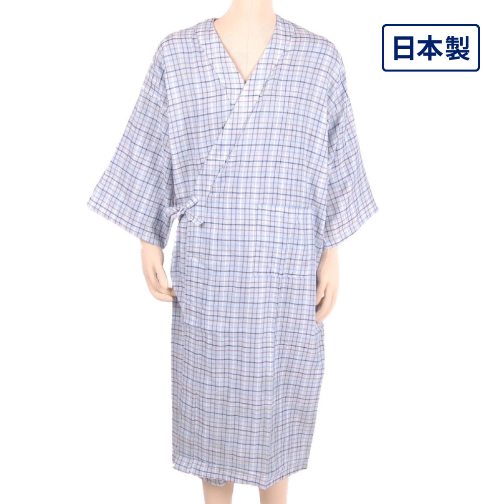 【超売れ筋】播州織　オーガニック静養ねまき
