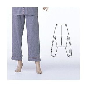 超売れ筋】楽らくパンツ紳士用 両脇ファスナー付 スムース