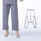 【超売れ筋】楽らくパンツ紳士用 両脇ファスナー付 スムース グレー